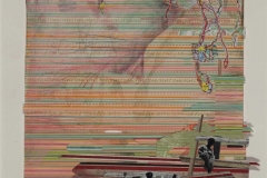 Einde beheersgebied (9), 2012, collage, 55 x 38,5 cm